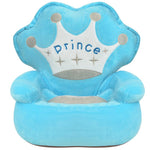 ZNTS Plush Children's Chair Prince Blue 80157