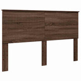 Headboard with Headboard Brown Oak 160 cm Engineered wood 887744