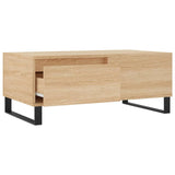 Coffee Table Sonoma Oak 90x50x36.5 cm Engineered Wood 830815