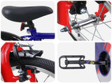 Kids Bike 14 Inches for 3-5 Years Old Dark Blue 42009638