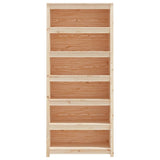 Book Cabinet 80x35x183 cm Solid Wood Pine 821694
