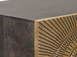 Highboard Brass 35 x 30 x 120 cm 42020073