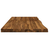 Live Edge Table Top 120 x 40 x 3.5 cm Rectangular Natural 938459
