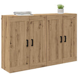 Wall-mounted Cabinet 2 pcs Artisan Oak 69.5 x 34 x 90 cm 3415580