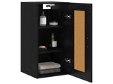 Wall Cabinet Black Oak 34.5 x 34 x 90 cm Engineered Wood 8010888