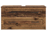 Bathroom Sink Cabinet UTRECHT Old Wood 82 x 41x 56 cm 897683
