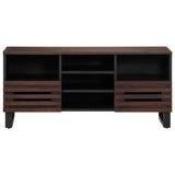 TV Cabinet Brown 100x34x46 cm Solid Wood Mango 377526