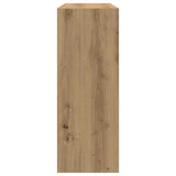 Console Table Artisan Oak 105x30x80 cm Engineered Wood 856623