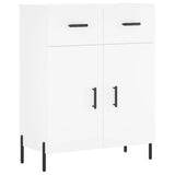 Highboard White 69.5x34x180 cm Engineered Wood 3198537