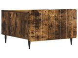 Coffee Table Smoked Oak 49 x 50 x 42 cm Engineered Wood 894510