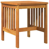 Side Table Oil Natural Solid Acacia Wood 4106451