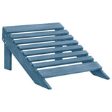 Garden Chair Blue Solid fir wood Large Detachable 315915