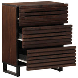 Sideboards 2 pcs 60x34x75 cm Solid Wood Mango 3217082