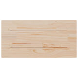Table Top Natural Wood Solid Pine Wood 80 x 40 cm 824400