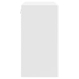 Kitchen Wall Cabinet Porto White Engineered Wood 854067