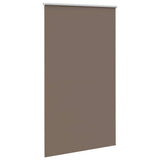 Roller Blind Blackout Coffee 125x230 cm Fabric Width 121.6 cm Polyester 4011081