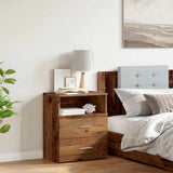 Bedside Cabinet Old Wood 50x32x60cm Engineered Wood 856564