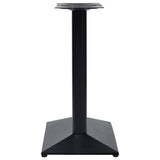 Bistro Table Leg Black 70x40x72 cm Cast Iron 325438
