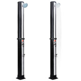 Outdoor Solar Shower with Shower Head and Faucet 40 L 92391