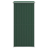 Garden Shed Green 192x108x223 cm Galvanised Steel 319267