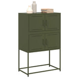 Sideboard Olive Green 68.5x38.5x107 cm Steel 846486