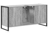 Bathroom Cabinet Grey Sonoma 90 x 30 x 60 cm Engineered Wood 886483
