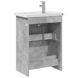 Bathroom Furniture Set Concrete Grey 61 x 40 x 84.5 cm 3404369
