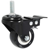 16 pcs Swivel Casters with Brakes 50 mm 277933