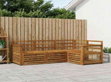 Sofa Sets 4 pcs Solid Acacia Wood 3384295