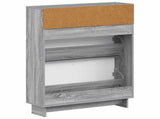 Shoe Cabinet EDE 78 x 24 x 103 cm Engineered Wood Grey Sonoma 896001