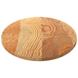 Table Top Light Brown 120x60x2 cm Solid Wood Oak Oval 4009047