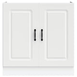 Sink Base Cabinet Kalmar White 80x46x81.5 cm Engineered Wood 853447