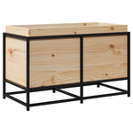 ZNTS Garden Planter 80x40x50 cm Solid Wood Pine 847028