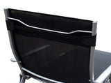 Sun Lounger Steel Frame Outdoor Folding Chaise Texteline Lounge Chair Recliner with Headrest & 7 T3398P318569
