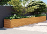 Garden Raised Bed 578x50x69 cm Corten Steel 151989