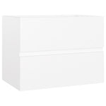 ZNTS Bathroom Furniture Set White Engineered Wood 3071585