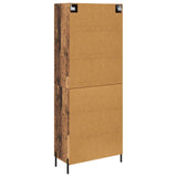 Highboard Old Wood 69.5 x 34 x 180 cm Engineered Wood 3415752