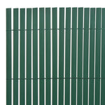 Double-Sided Garden Fence 110x500 cm Green 317162