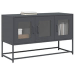 ZNTS TV Cabinet Anthracite 100.5x39x60.5 cm Cold-rolled Steel 853340