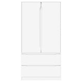 Bathroom Cabinet White 79.5 x 49 x 156 cm Engineered Wood 3406245