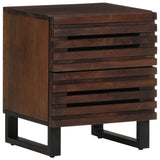 Bedside Cabinets 2 pcs 40x34x46 cm Solid Wood Mango 377431