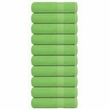 Shower Towels "FROGN" 10 pcs Apple Green 70x140 cm 360 gsm 137027