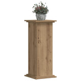 Plant Stand Artisan Oak 33x33x80 cm Engineered Wood 852977