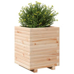 ZNTS Garden Planter 40x40x49.5 cm Solid Wood Pine 3282509