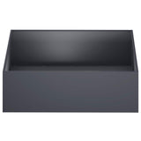 Garden Planter Anthracite 100 x 100 x 30 cm Cold-rolled Steel 8005082