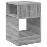 End Table 2 pcs Grey Sonoma 30.5 x 30 x 45 cm Engineered Wood 890907
