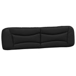 Bed Frame with LED without Mattress "Hvar" Black 200x200 cm 3213955
