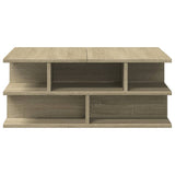 ZNTS Coffee Table Sonoma Oak 70x70x29 cm Engineered Wood 840746