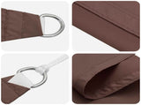 Sun Shade Sail Brown 6 x 2.5 m 100% Polyester Oxford 42031029
