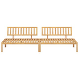 ZNTS Garden Pallet Middle Sofas 2 pcs Solid Wood Acacia 3209307